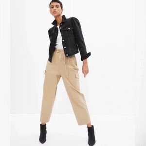 GAP Puff Sleeve Denim Jacket